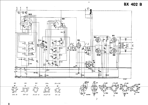 BX402B /00 /08; Philips; Eindhoven (ID = 42863) Radio