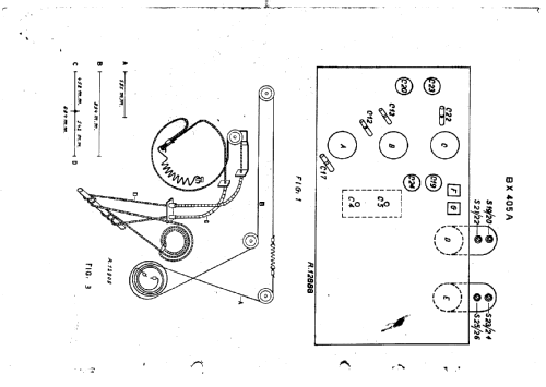 BX405A; Philips; Eindhoven (ID = 42872) Radio