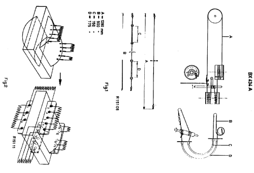 BX434A /01; Philips Belgium (ID = 918199) Radio