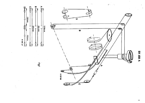 BX459A; Philips Belgium (ID = 44819) Radio