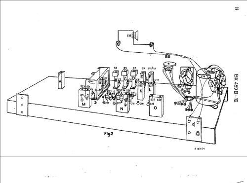 BX459B; Philips; Eindhoven (ID = 44814) Radio