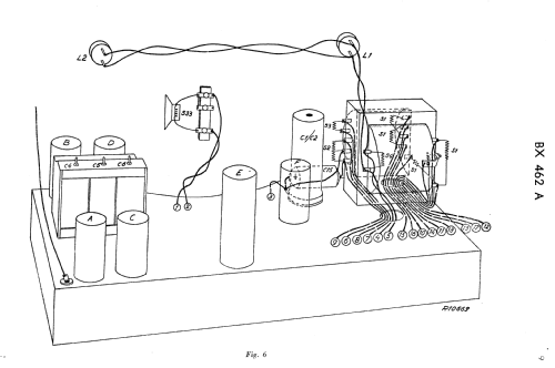 BX462A; Philips; Eindhoven (ID = 1637775) Radio