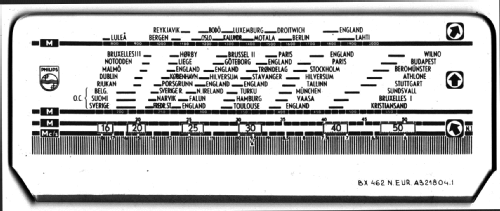 BX462A; Philips; Eindhoven (ID = 34452) Radio