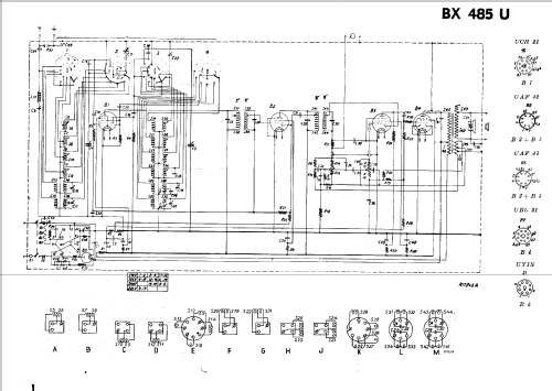 BX485U; Philips; Eindhoven (ID = 42341) Radio