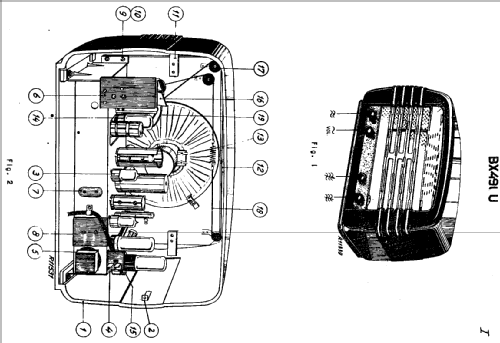 BX491U; Philips; Eindhoven (ID = 1639106) Radio