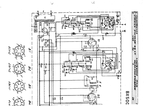 BX500A /00 /10 /12; Philips; Eindhoven (ID = 42880) Radio