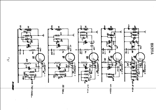 BX511A; Philips; Eindhoven (ID = 1640208) Radio