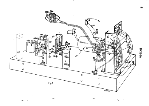 BX526A; Philips Belgium (ID = 43628) Radio