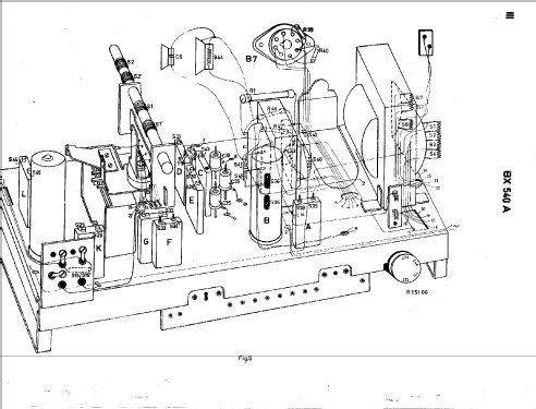 BX540A; Philips; Eindhoven (ID = 45129) Radio