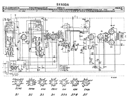 BX600A ; Philips; Eindhoven (ID = 2382084) Radio