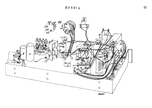 BX691A; Philips; Eindhoven (ID = 42681) Radio