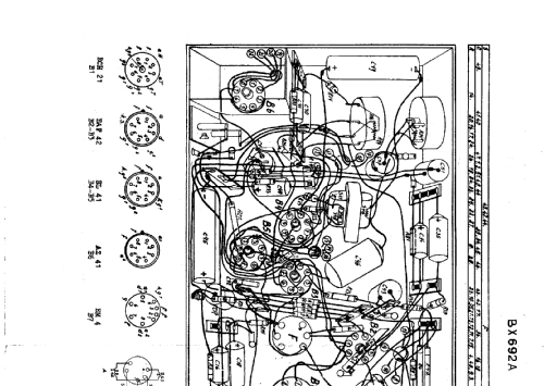 BX692A; Philips; Eindhoven (ID = 42697) Radio