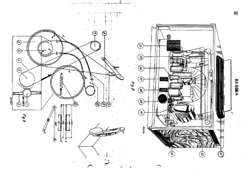 BX695A /00 /02; Philips; Eindhoven (ID = 42707) Radio