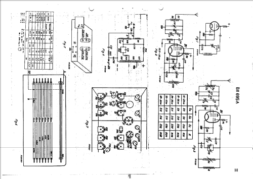 BX695A /00 /02; Philips; Eindhoven (ID = 42708) Radio