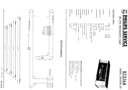 Capella Reverbeo 714 B7X14A; Philips Radios - (ID = 1856626) Radio