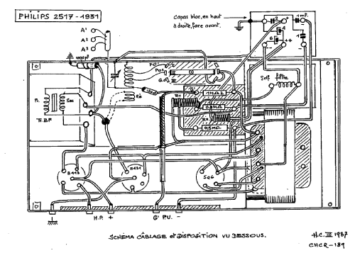 Casaphone 2517; Philips; Eindhoven (ID = 270072) Radio