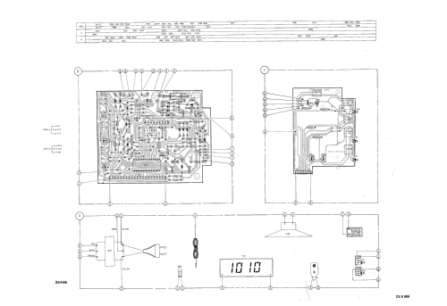 Clock Radio D-3652 /00 /05 /30 /35; Philips; Eindhoven (ID = 2580308) Radio