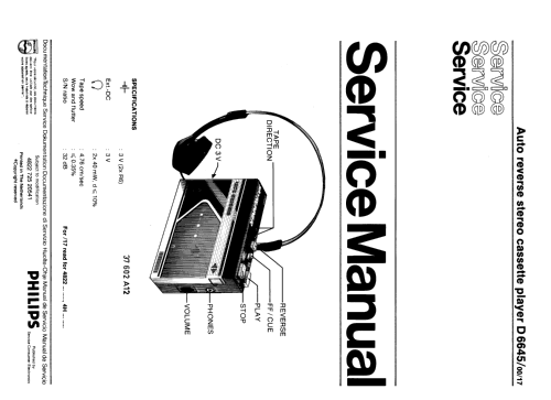 Skyrunner D6645 /00 /17; Philips; Eindhoven (ID = 736390) R-Player