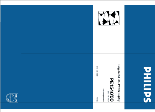 DC Power Supply PE1540; Philips; Eindhoven (ID = 2620027) A-courant