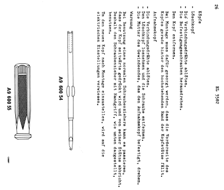 Diktiergerät EL3582 /15 /17 /19 /22 /30 /32 /52 /54; Philips; Eindhoven (ID = 1790130) Reg-Riprod