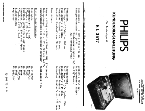 EL3517 /19 /20 /30 /47 /60; Philips; Eindhoven (ID = 1844406) R-Player