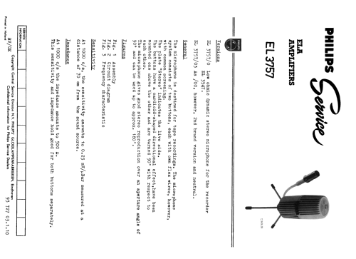 EL3757 /00 /03; Philips; Eindhoven (ID = 2431920) Mikrofon/TA