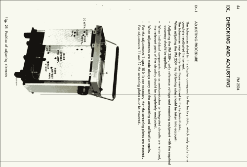 Electronic VAΩ Meter PM-2504; Philips; Eindhoven (ID = 2099855) Ausrüstung