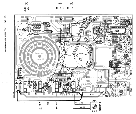 Electronic VAΩ Meter PM2505 /04; Philips; Eindhoven (ID = 784137) Ausrüstung