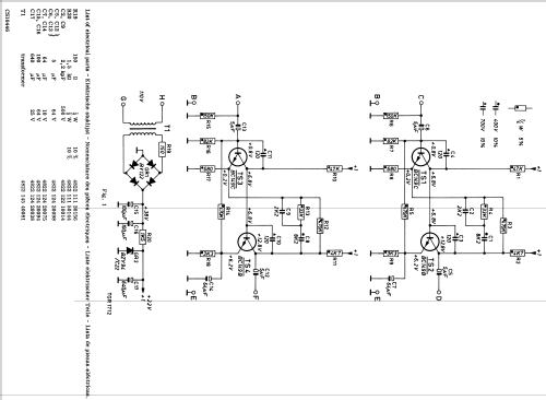 Entzerrer-Vorverstärker 22GH905 /00; Philips; Eindhoven (ID = 1867538) Verst/Mix