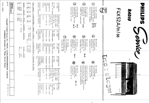 F4X52A; Philips; Eindhoven (ID = 255929) Radio