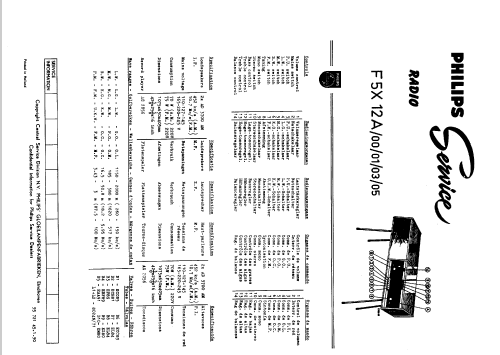 F5X12A /00; Philips; Eindhoven (ID = 42824) Radio