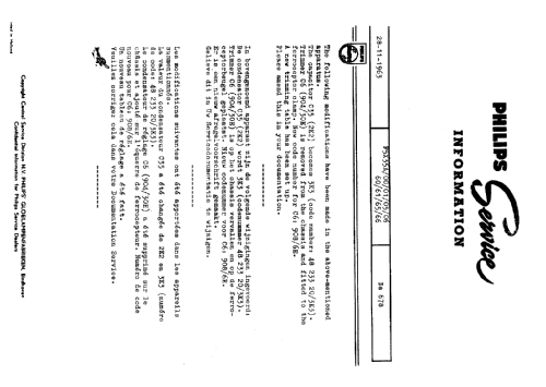 F5X35A /65 /66; Philips; Eindhoven (ID = 42089) Radio