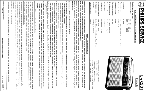 Henriette L4X90T; Philips Belgium (ID = 174909) Radio
