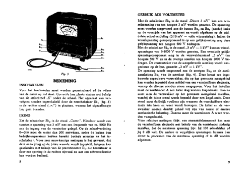 Hochfrequenz-Millivoltmeter GM6016; Philips; Eindhoven (ID = 379947) Ausrüstung