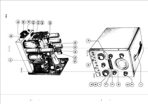 Kathodenstrahloszillograph GM3153; Philips; Eindhoven (ID = 1628984) Ausrüstung