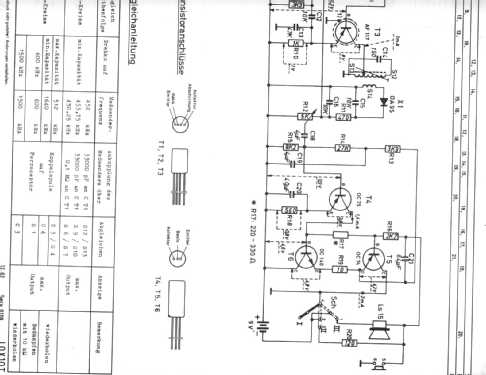 Transistor Six L0X10T /00G; Philips; Eindhoven (ID = 67929) Radio