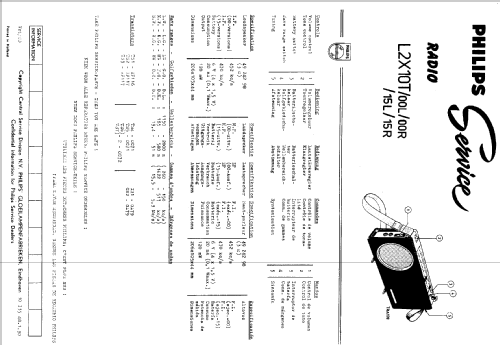 L2X10T /15L; Philips; Eindhoven (ID = 702823) Radio