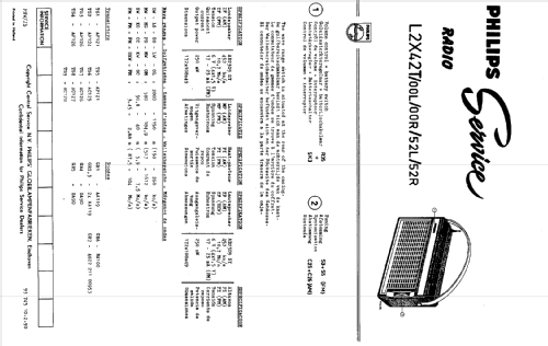 L2X42T /00L /00R /52L /52R; Philips; Eindhoven (ID = 150223) Radio