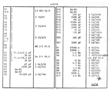 Lark L2X70B; Philips; Eindhoven (ID = 883326) Radio