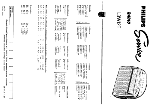 L3W12T; Philips; Eindhoven (ID = 903398) Radio