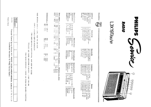 L3X19T /00; Philips; Eindhoven (ID = 47397) Radio