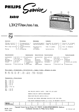 L3X21T /002; Philips; Eindhoven (ID = 3019883) Radio