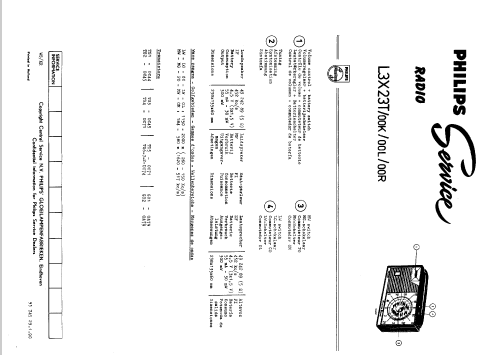 L3X23T /00K; Philips; Eindhoven (ID = 47411) Radio