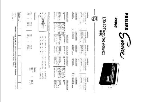 L3X42T /00G; Philips; Eindhoven (ID = 47777) Radio