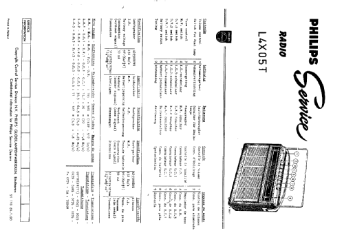 L4X05T; Philips; Eindhoven (ID = 1572725) Radio