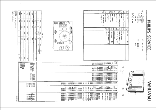 Matador V6U; Philips; Eindhoven (ID = 859951) Radio