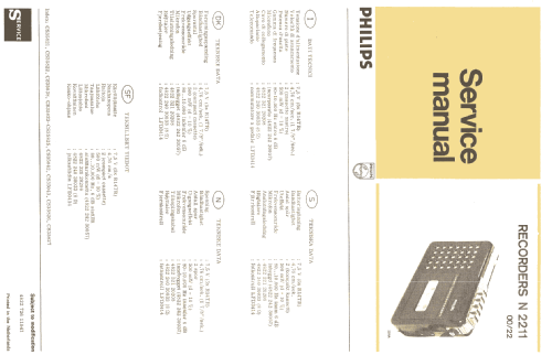 N2211 /00; Philips; Eindhoven (ID = 2248711) Sonido-V