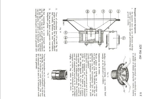 Octode super 529AU; Philips; Eindhoven (ID = 1914197) Radio