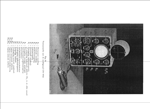 Oscillograph GM5654; Philips; Eindhoven (ID = 120839) Equipment