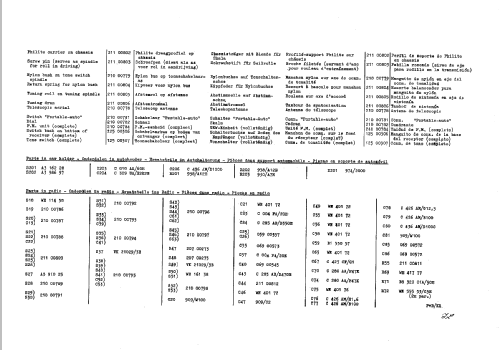 Auto-Portable-Radio P3X33T /03 /06 /19 /69; Philips; Eindhoven (ID = 364713) Radio